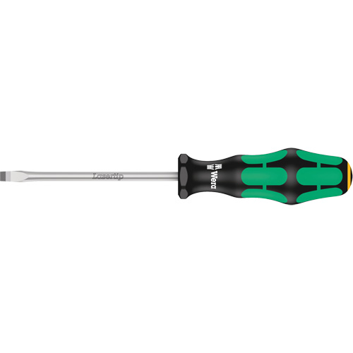 Tapered Slotted Screwdriver, 0.8 mm, 7-3/4" L, Plastic Handle Pathway Supply LP