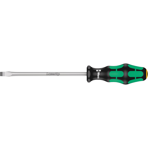 Tapered Slotted Screwdriver, 7 mm, 10-1/16" L, Plastic Handle Pathway Supply LP