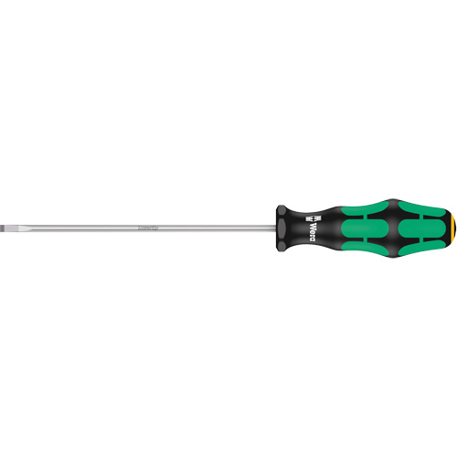 Slotted Screwdriver, 4 mm Tip, Round, 9-3/4" L, Plastic Handle Pathway Supply LP