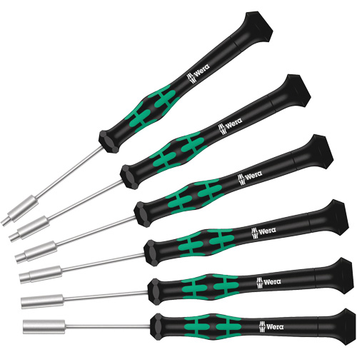 Micro Series Nut Driver Set, 6, Non Magnetic, Metric Pathway Supply LP