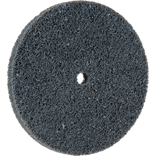 Standard Abrasives 500 Series Soft Density Unitized Wheels, 3" x 1/4", 1/4" Arbor, Fine Grit, Silicon Carbide Pathway Supply LP