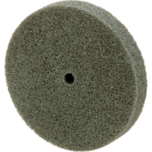 Meule homog&egrave;ne &agrave; faible densit&eacute; de s&eacute;rie 500 Standard Abrasives, 3" x 1/2", Arbre de 1/4", Grain de Moyen, Oxyde d'aluminium Pathway Supply LP