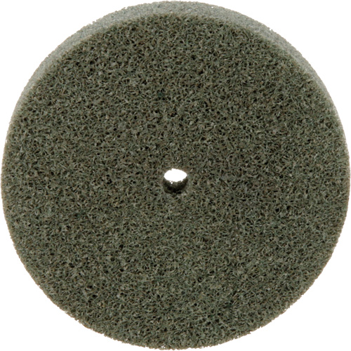 Meule homog&egrave;ne &agrave; faible densit&eacute; de s&eacute;rie 500 Standard Abrasives, 3" x 1/2", Arbre de 1/4", Grain de Moyen, Oxyde d'aluminium Pathway Supply LP