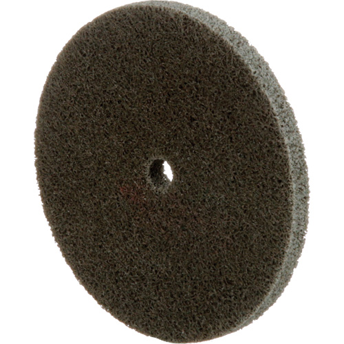 Standard Abrasives Unitized Wheel, 3" x 1/4", 1/4" Arbor, Fine Grit, Aluminum Oxide Pathway Supply LP