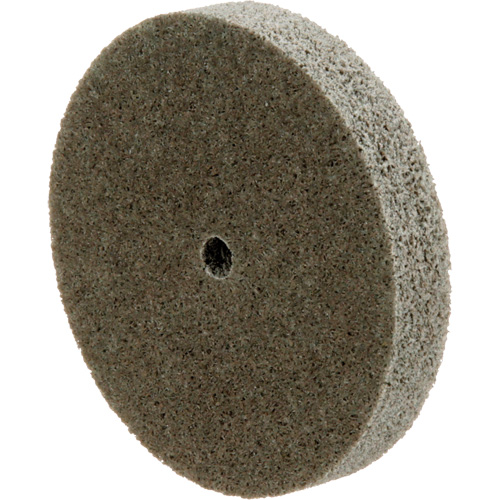 Standard Abrasives Unitized Wheel, 3" x 1/2", 1/4" Arbor, Medium Grit, Aluminum Oxide Pathway Supply LP
