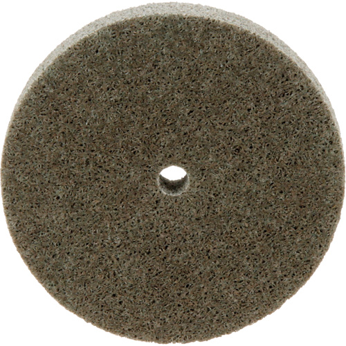 Standard Abrasives Unitized Wheel, 3" x 1/2", 1/4" Arbor, Medium Grit, Aluminum Oxide Pathway Supply LP