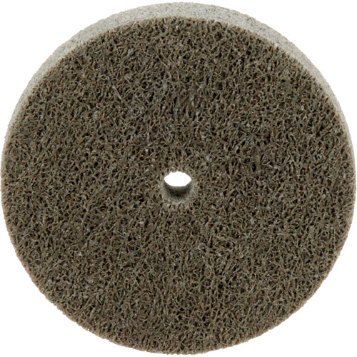 Standard Abrasives Unitized Wheel, 3" x 1/2", 1/4" Arbor, Medium Grit, Aluminum Oxide Pathway Supply LP