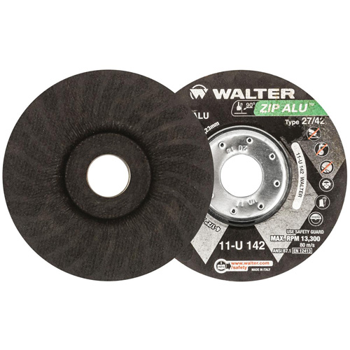 Zip Alu Cut-Off Wheel, 4-1/2" x 3/64", 7/8" Arbor, Type 27, Aluminum Oxide, 13300 RPM Pathway Supply LP