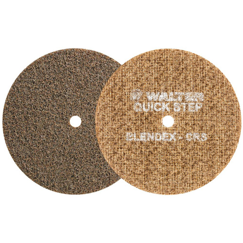 Disque de pr&eacute;paration de surface QUICK-STEP BLENDEX, 5" dia., Grain Cors&eacute;, Oxyde d'aluminium Pathway Supply LP