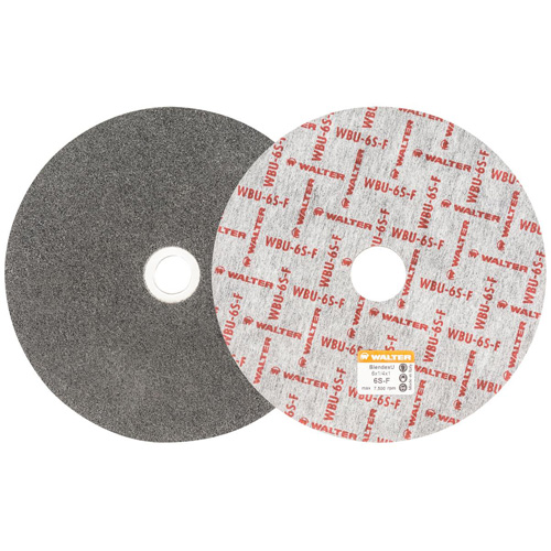Blendex U Finishing Wheel, 6" Dia., 6SF Grit, Silicon Carbide Pathway Supply LP