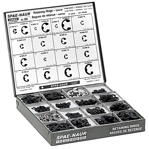 External Retaining Ring Assortments Pathway Supply LP