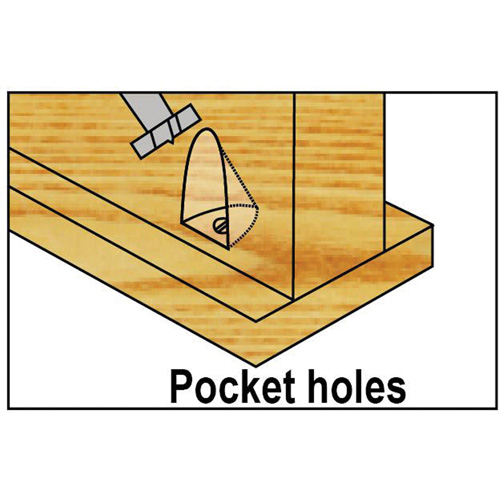 Trousses de m&egrave;ches Forstner Bormax dans un boîtier en bois, 5 morceaux, Acier &agrave; haute teneur en carbone Pathway Supply LP
