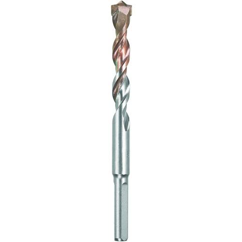 4-Flute Hammer Drill Bit, 1/2", 3-Flat Shank, Carbide Pathway Supply LP