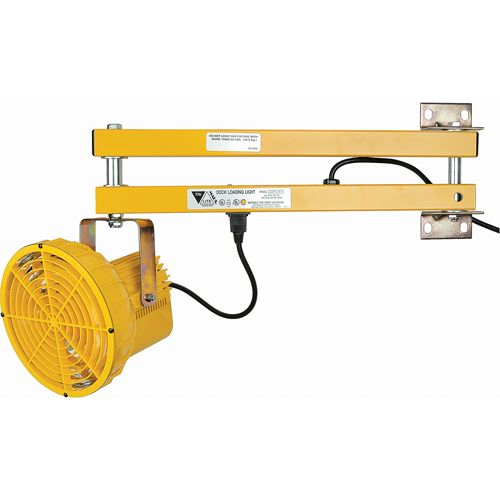 Lampes pour les quais, Bras 24", 50 W, Ampoule Sodium haute pression, Polycarbonate Pathway Supply LP