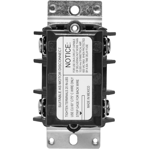 Single Phase Double Pole Disconnect Switch Pathway Supply LP