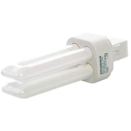 Compact Flourescent Lamp, D (T4), 13 W, 2700 K, GX23-2 Base, 10000 hrs. Pathway Supply LP