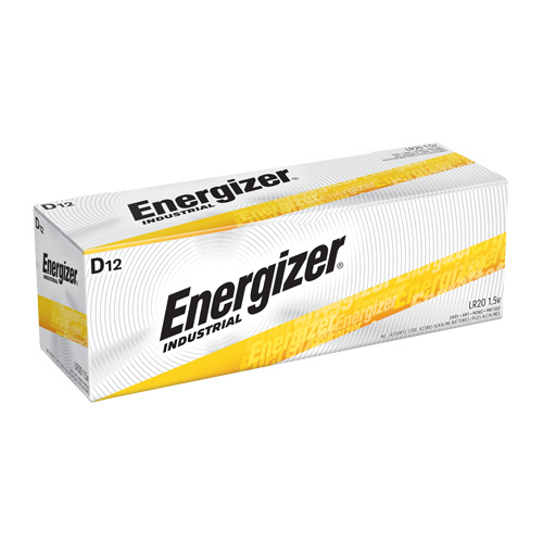 Alkaline Industrial Batteries, D, 1.5 V Pathway Supply LP