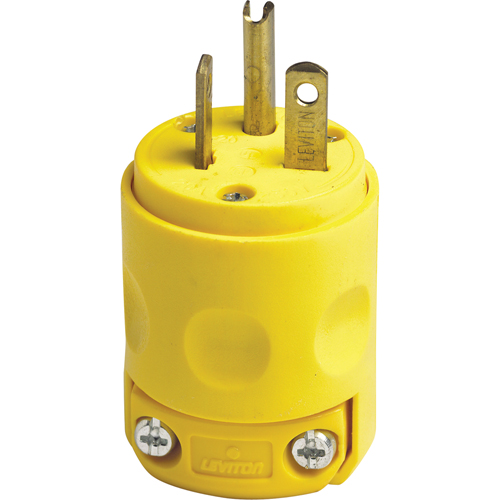 Grounding Plug, Plastic, 20 A, 250 V Pathway Supply LP