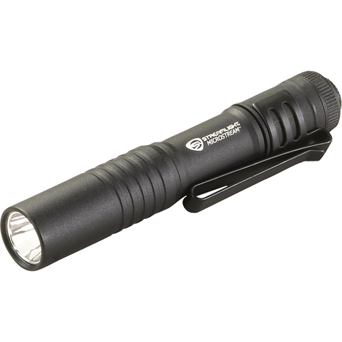MicroStream&reg; Pen Light, LED, 45 Lumens, Aluminum Body, AAA Batteries, Included Pathway Supply LP