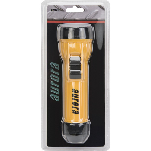AFL100 Flashlight, LED, 35 Lumens, D Batteries Pathway Supply LP