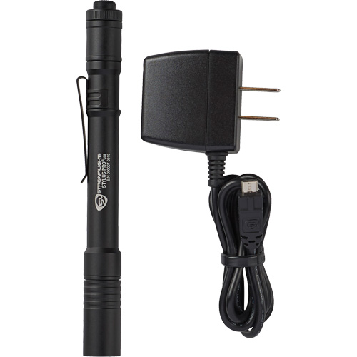 Stylus Pro&reg; USB Pen Light, LED, 350 Lumens, Aluminum Body, Rechargeable Batteries, Included Pathway Supply LP