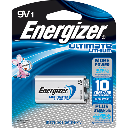 Batteries au lithium, 9 V Pathway Supply LP