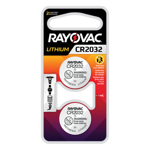 CR2032 Lithium Coin Cell Batteries, 3 V Pathway Supply LP