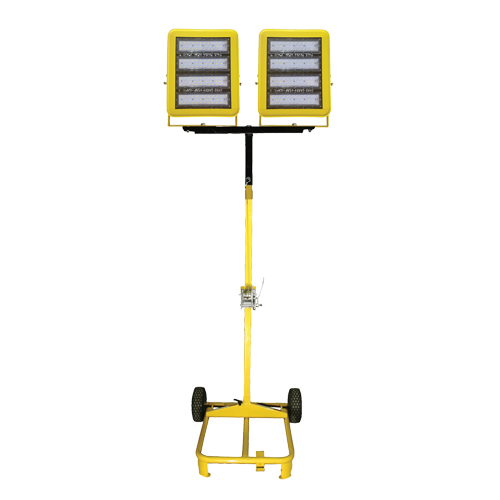 Dual-Head Cart with Winch, LED, 400 W, 60000 Lumens, Aluminum Housing Pathway Supply LP