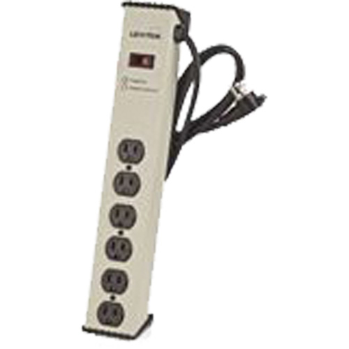 Surge Protector Strip, 6 Outlets, 900 J, 1500 W, 6' Cord Pathway Supply LP