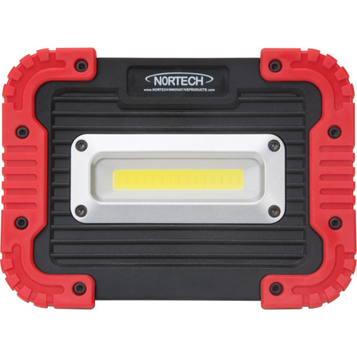 Portable Work Light, LED, 10 W, 1000 Lumens, Plastic Housing Pathway Supply LP