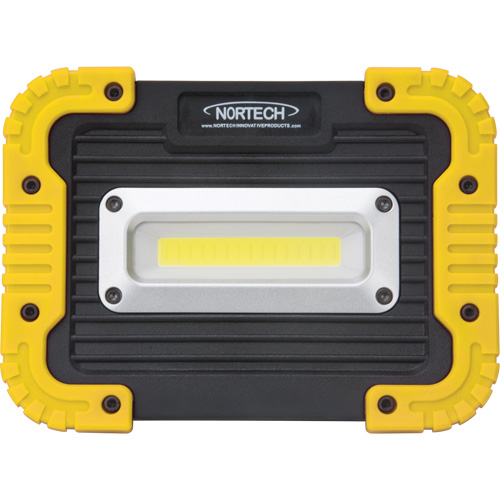 Portable Work Light, LED, 10 W, 1000 Lumens, Plastic Housing Pathway Supply LP