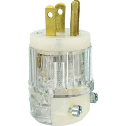 Hospital Grade Extension Plug, Nylon, 15 Amps, 125 V Pathway Supply LP