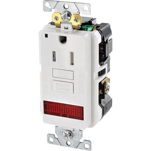 SmartlockPro&reg; Extra Heavy-Duty Self-Test GFCI Receptacle Pathway Supply LP