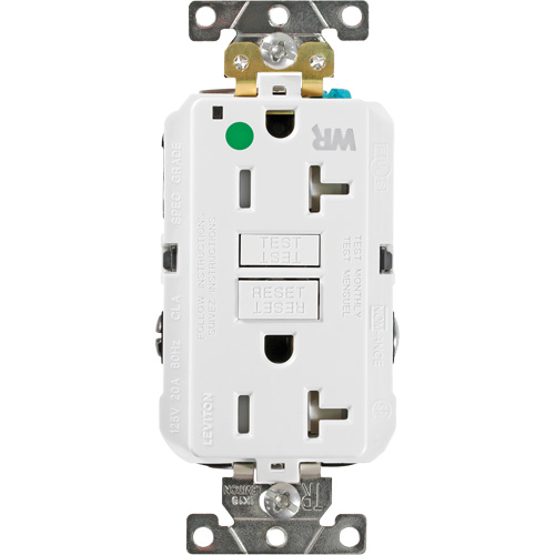 SmartlockPro&reg; Extra Heavy-Duty Self-Test GFCI Receptacle Pathway Supply LP