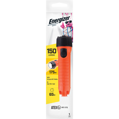 Lampe de poche portative Intrinsically Safe, DEL, 150 lumens, Piles D Pathway Supply LP