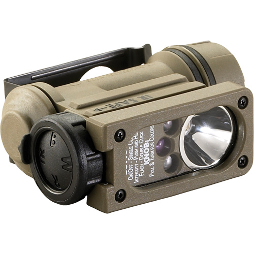 Sidewinder Compact&reg; II Hands Free Light, LED, 55 Lumens, 6 Hrs. Run Time, AA Batteries Pathway Supply LP
