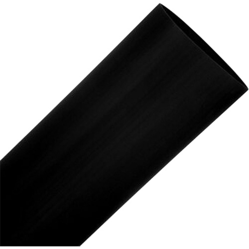 Black Heat Shrink Tubing, Thin Wall, 100', 0.75" (19.05 mm) - 1.5" (38.1 mm) Pathway Supply LP