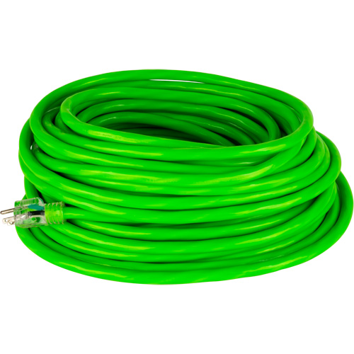 Industrial Extension Cord, All-Weather, SJTW, 10/3 AWG, 15 A, 50' Pathway Supply LP