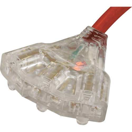 Generator Extension Cord with Tritap, STW, 10 AWG, 3 Outlet(s), 25' Pathway Supply LP