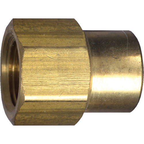Reduced Pipe Coupling, Brass, 1/2" x 3/8" Pathway Supply LP