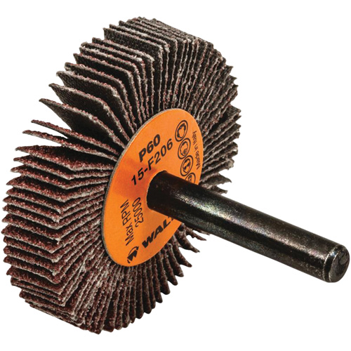 Coolcut Flap Wheel, Aluminum Oxide, 60 Grit, 2" x 3/8" x 1/4" Pathway Supply LP
