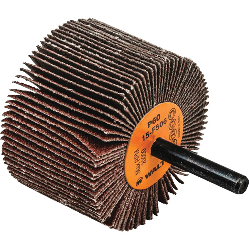 Coolcut Flap Wheel, Aluminum Oxide, 60 Grit, 2-1/2" x 1-1/2" x 1/4" Pathway Supply LP