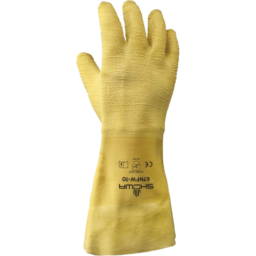 67NFW General Purpose Gloves, 10/Large, Rubber Latex Coating, Cotton Shell Pathway Supply LP