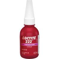 Threadlocker 222 Small Screw, Purple, Low, 10 ml, Bottle Pathway Supply LP