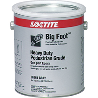 Rev&ecirc;tement antid&eacute;rapant robuste pour plancher Big Foot de calibre pi&eacute;ton, 1 gal., &eacute;poxy, Gris Pathway Supply LP
