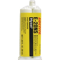 &eacute;poxyde Hysol E-20NS, Deux composants, Cartouche double, 120 g, Havane Pathway Supply LP