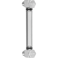 Indicateur de niveau &agrave; liquide en Rond Nylon, Filet&eacute;, 5" lo, 205°F (96,11° C) Pathway Supply LP