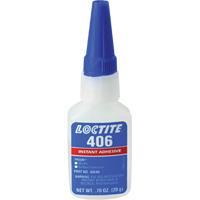 Prism 406 Instant Adhesive, Clear, Bottle, 0.7 fl. oz. Pathway Supply LP