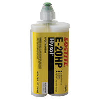 Adh&eacute;sifs structuraux &agrave; s&eacute;chage rapide E-20P, 200 ml, Cartouche double, Deux composants, Blanc Pathway Supply LP