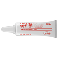 Scellant &agrave; filet haute temp&eacute;rature 567, Tube, 6 ml,  Pathway Supply LP